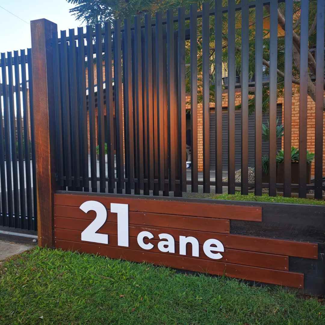 12 inch BOLD RETRO House Numbers