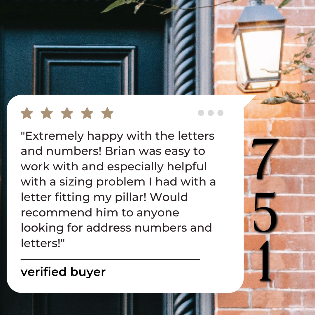 Helpful customer service from LETTERCUT