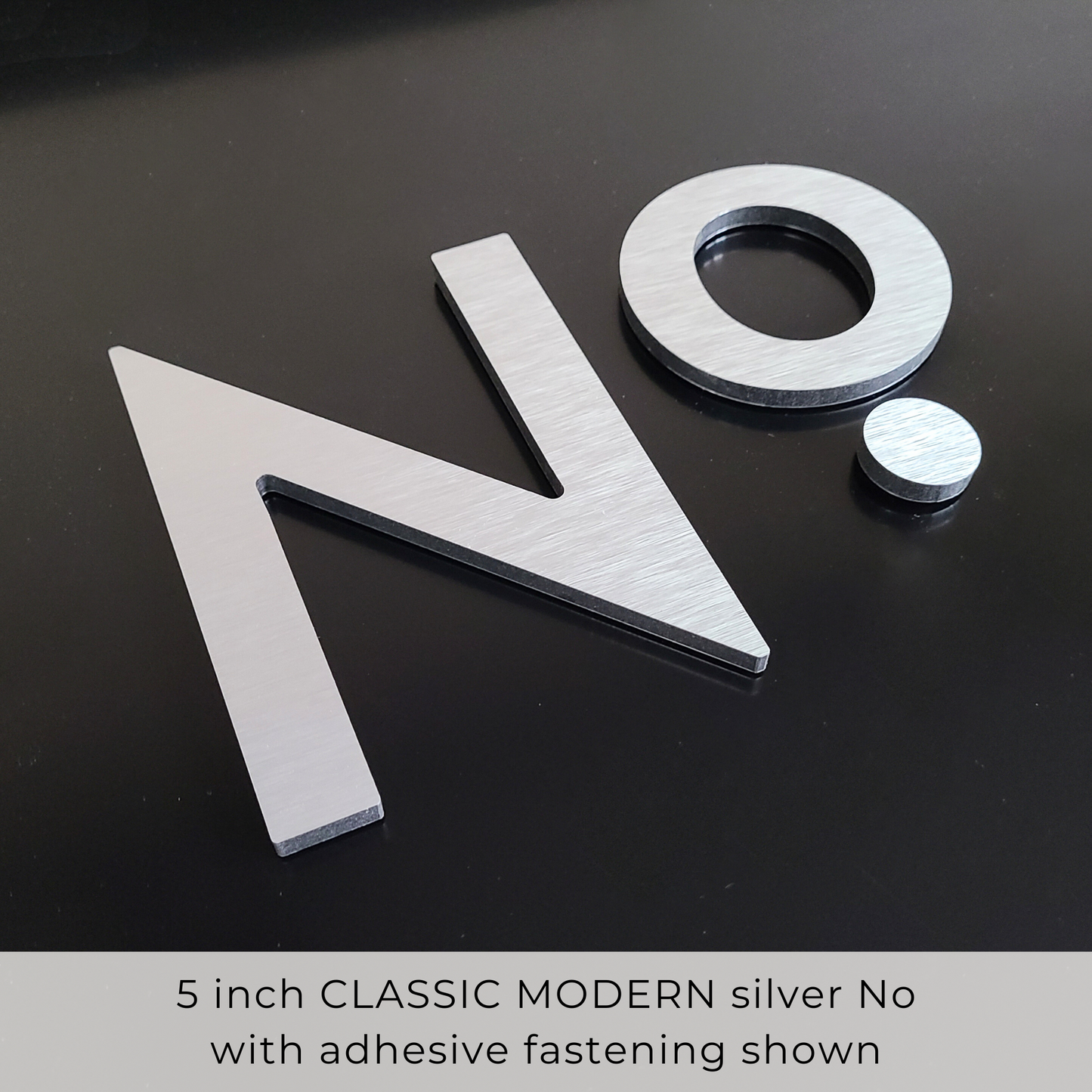 CLASSIC MODERN House No. letters for address sign
