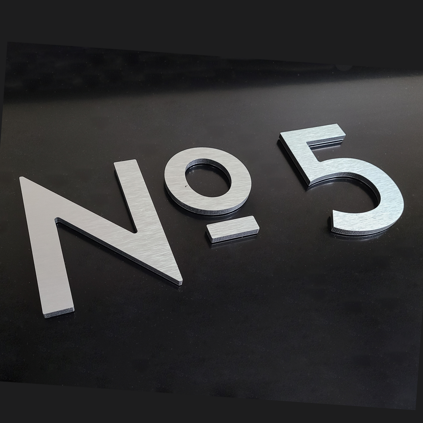 CLASSIC MODERN House No. letters for address sign