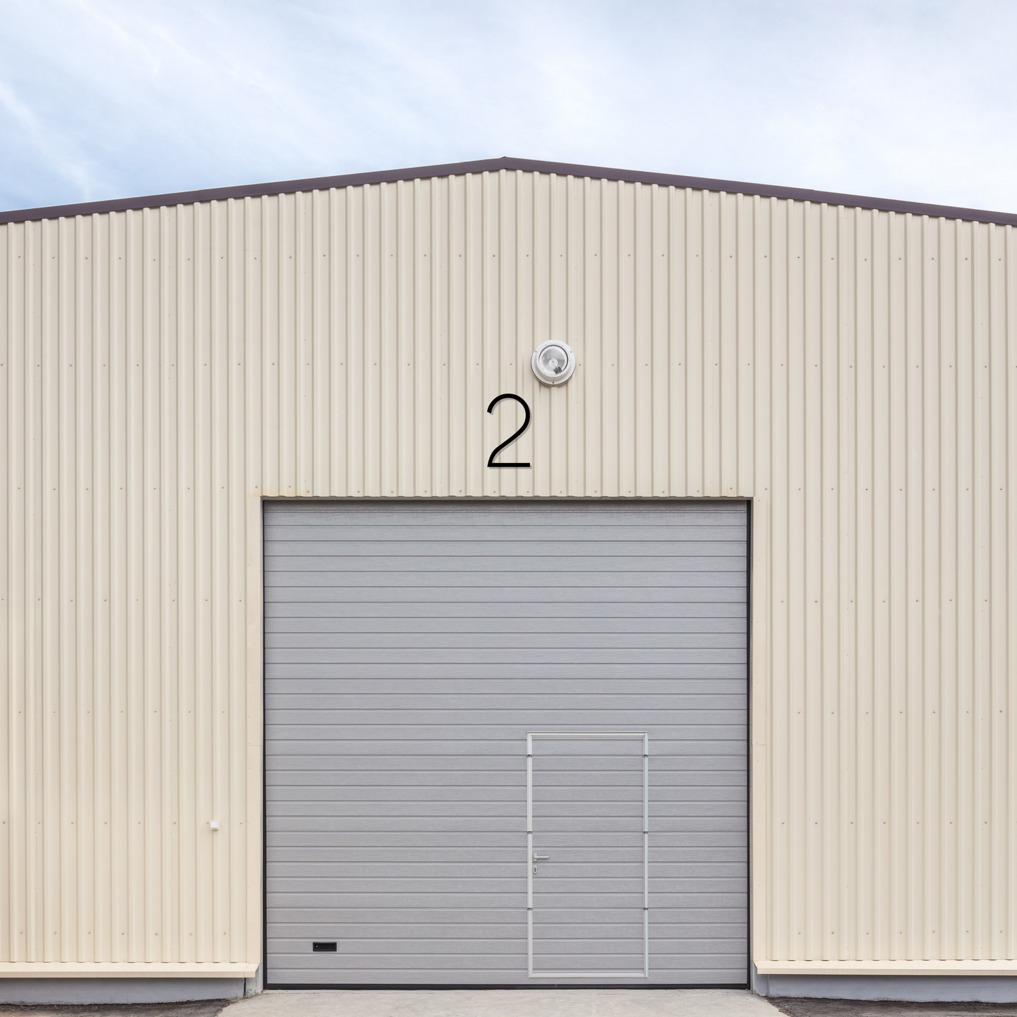 24 inch THIN MODERN house numbers and letters