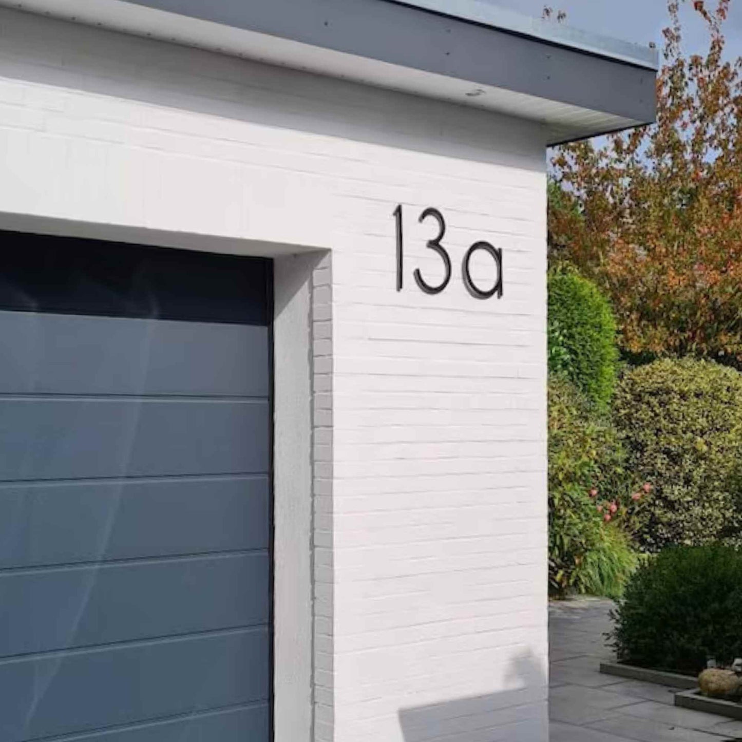 12 inch THIN MODERN House Numbers and Letters
