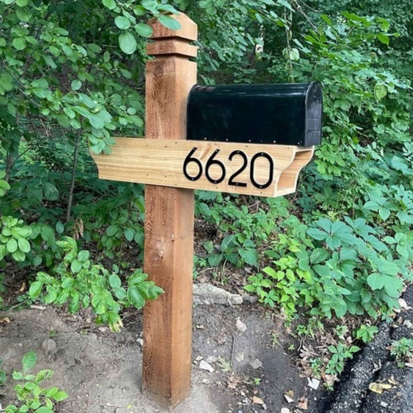 5 inch THIN MODERN address numbers and letters