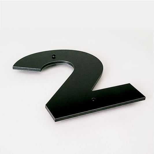 12 inch BOLD RETRO House Numbers