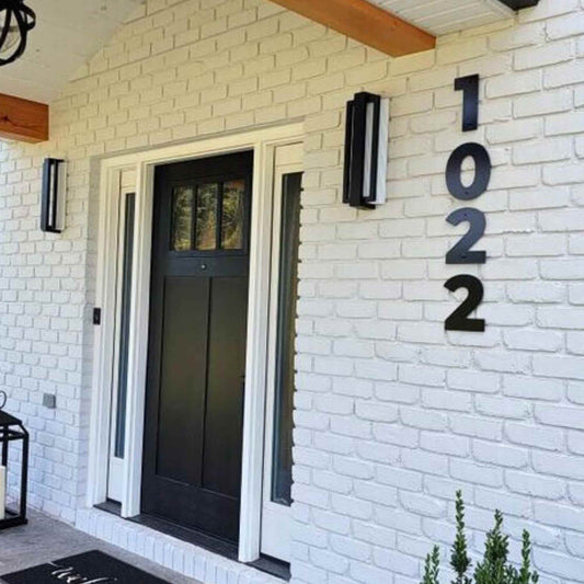 BOLD house numbers for an address sign that stands out. Made in Canada