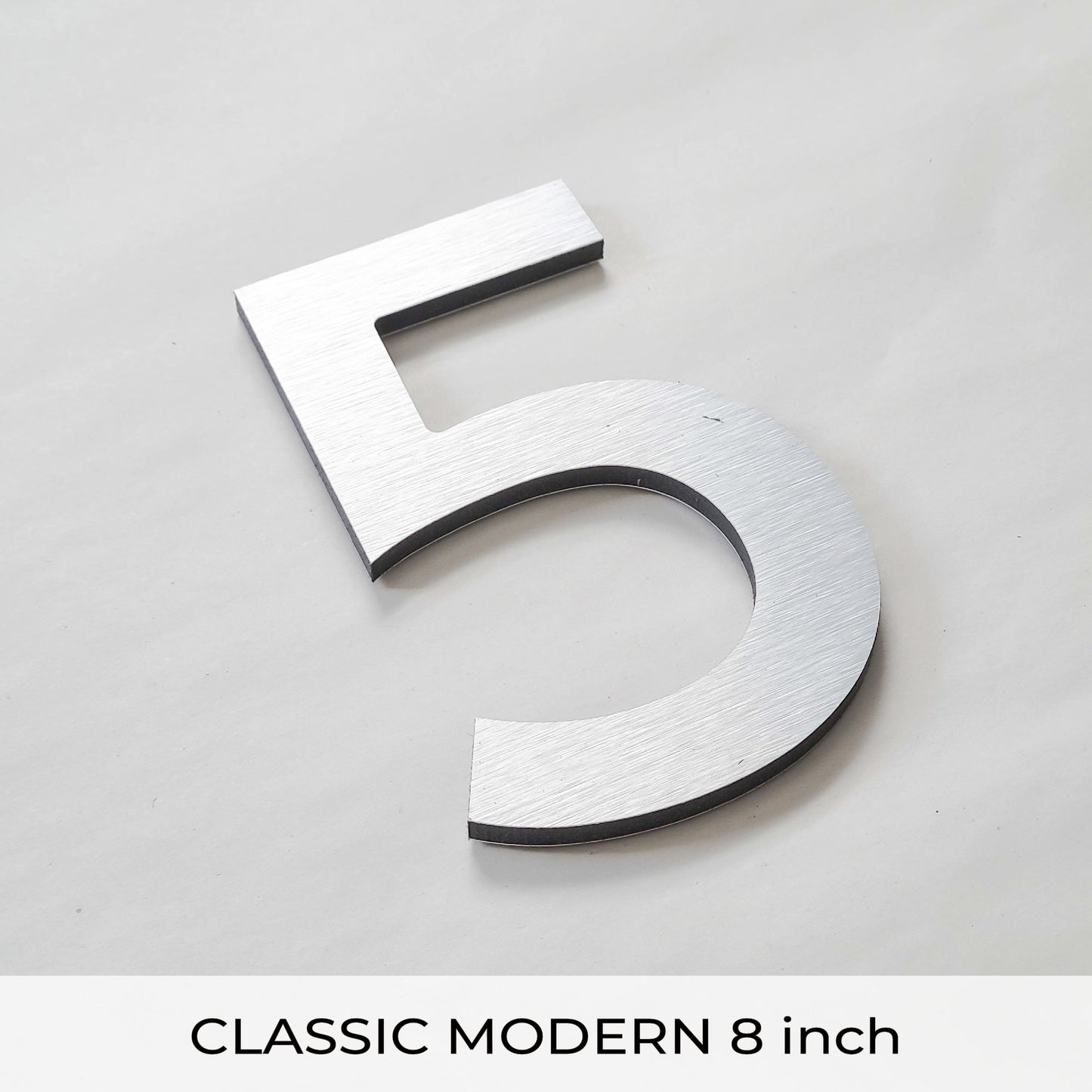 8 inch CLASSIC MODERN House numbers and letters
