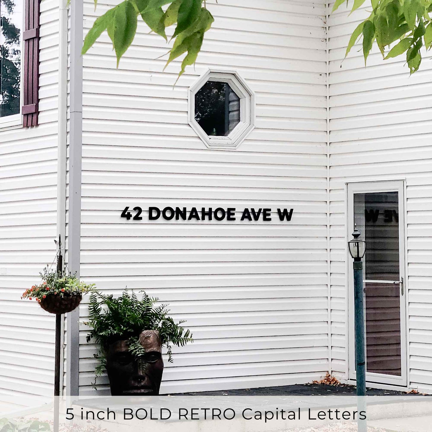 5 inch BOLD RETRO House Numbers