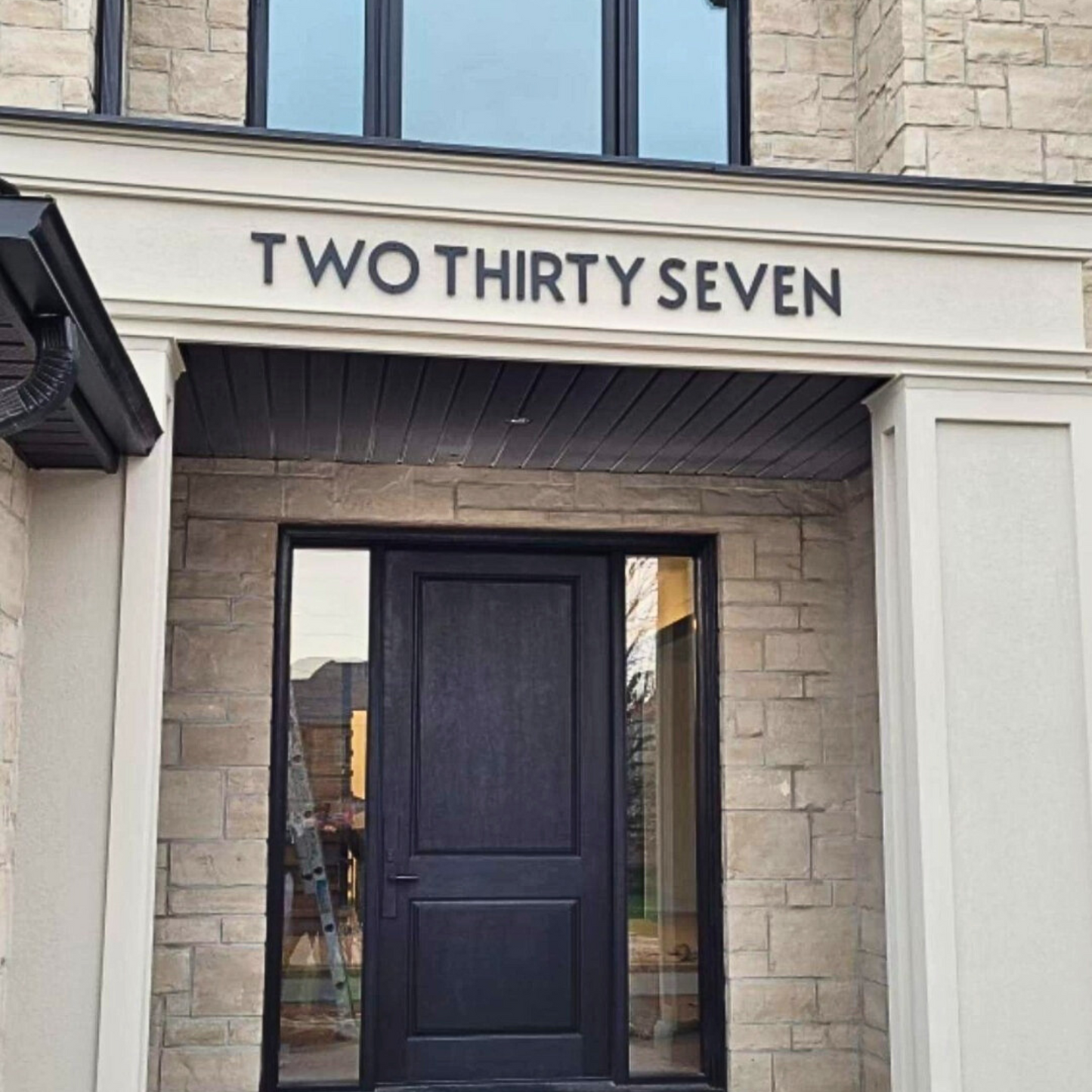 CLASSIC MODERN house numbers and letters to spell address number