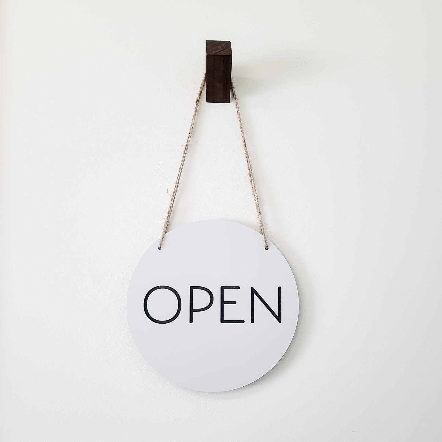 Open and Closed Window Sign