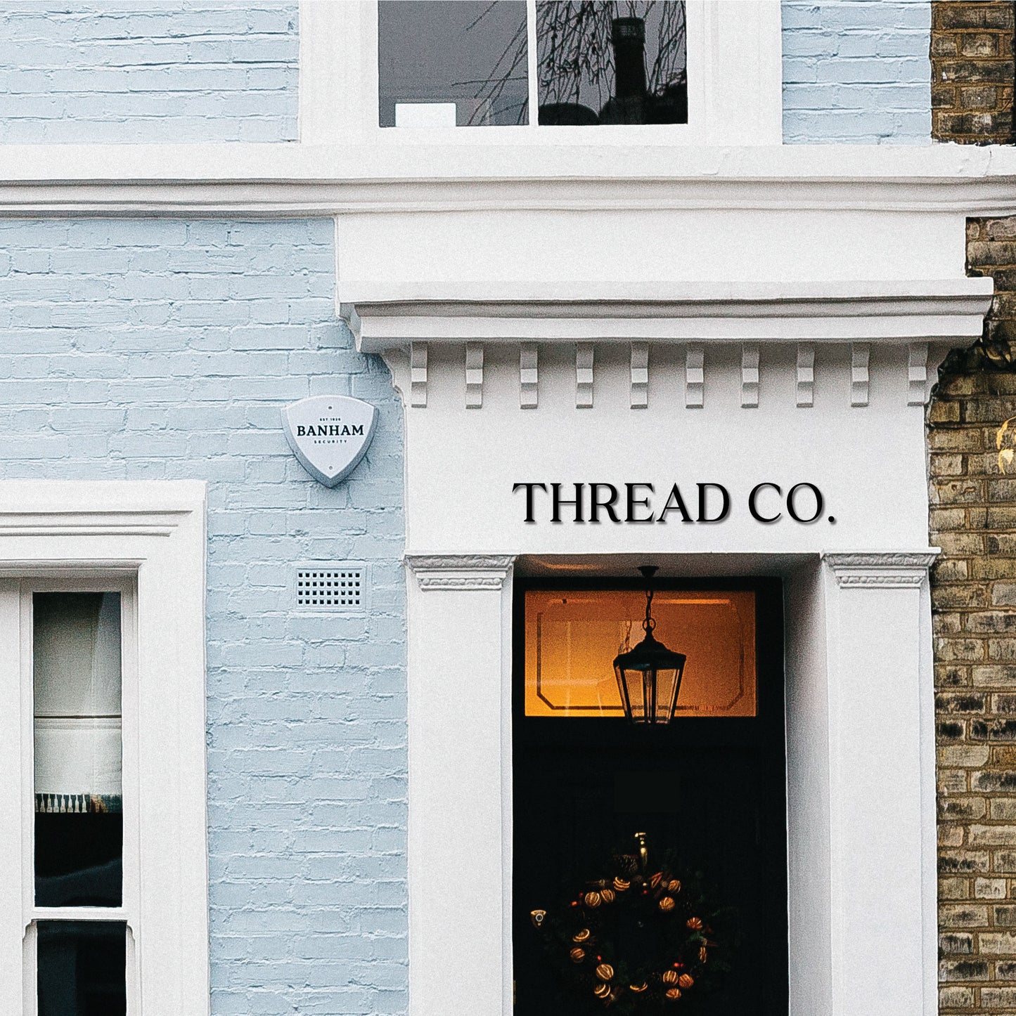 ROMAN SERIF house numbers and letters for business name