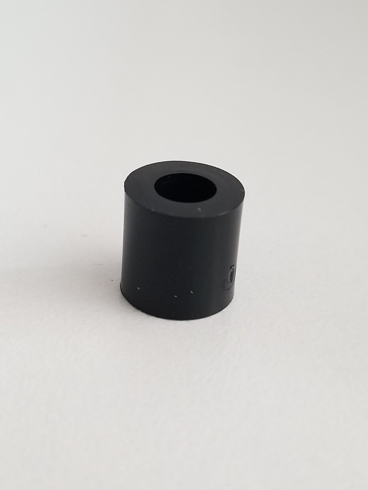 close up of spacers used for standoffs and floating number look