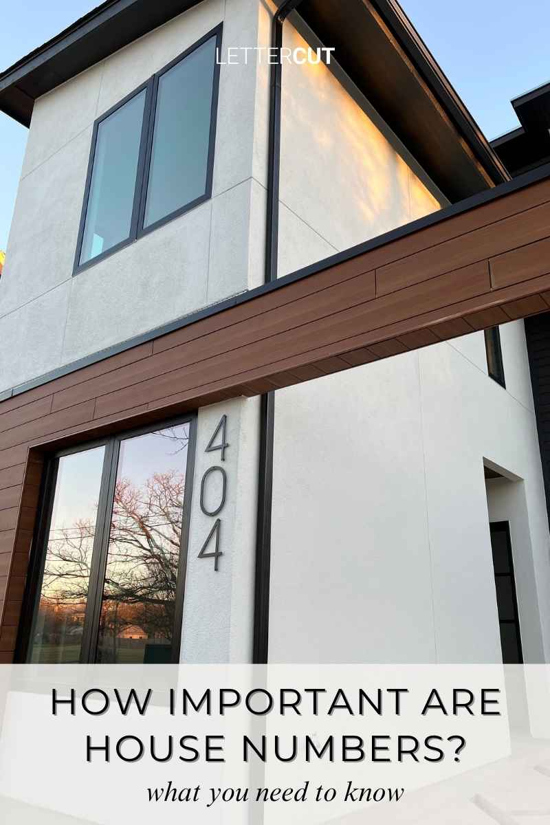 How Important are House Numbers?