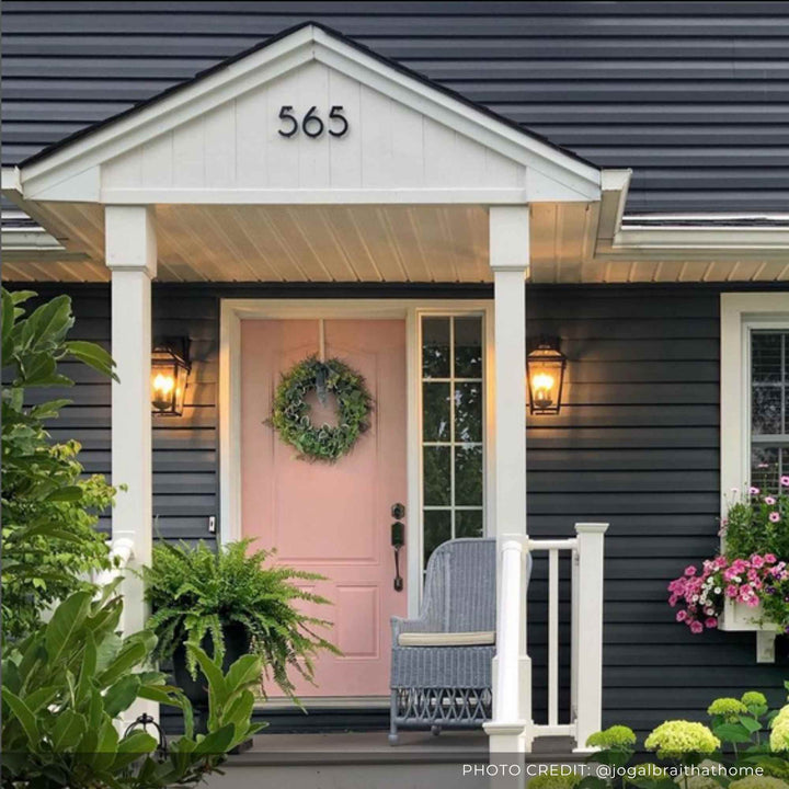 THIN MODERN address numbers – LETTERCUT