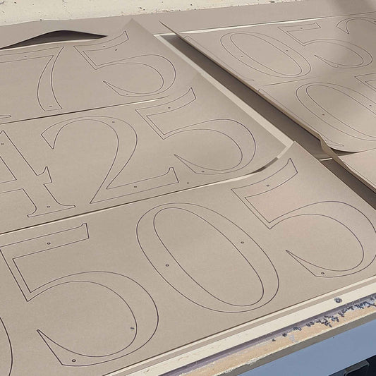 Printed Installation Template
