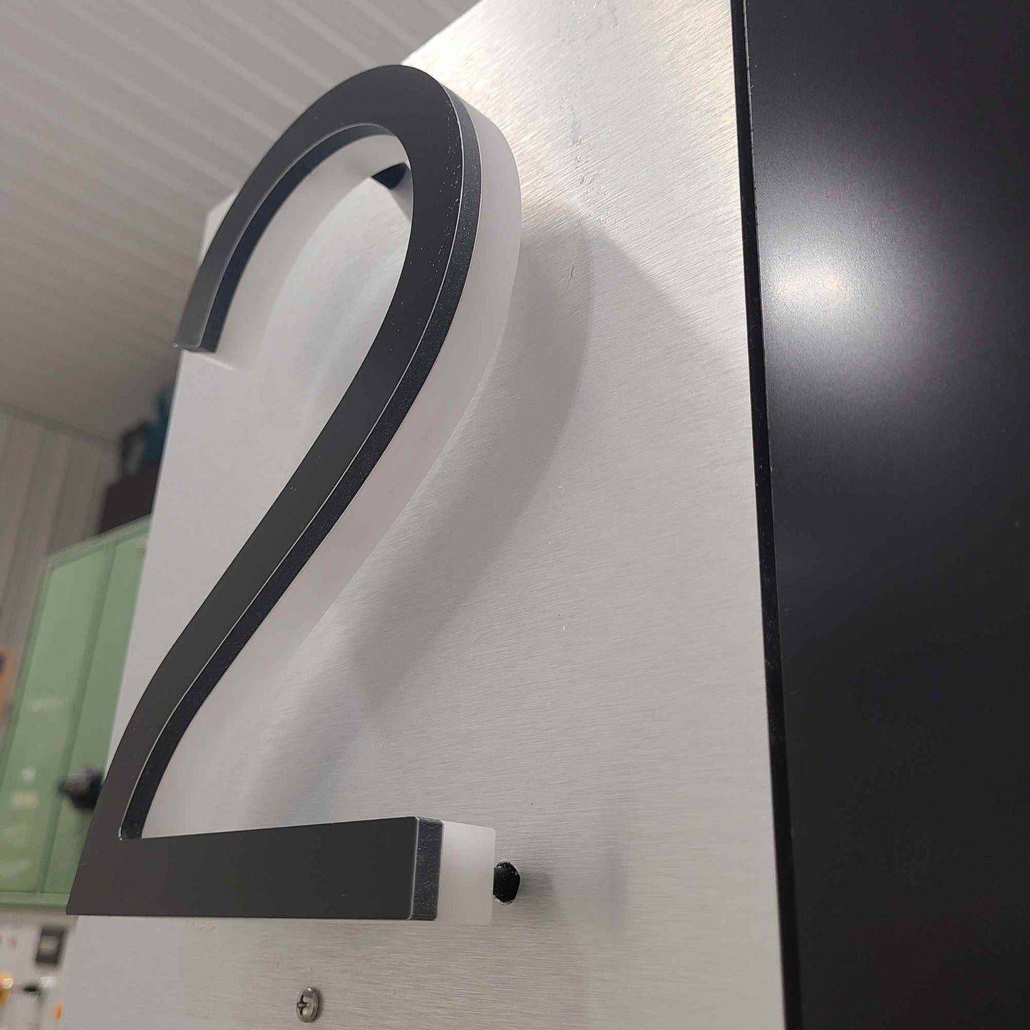 Lighted Address Number sign