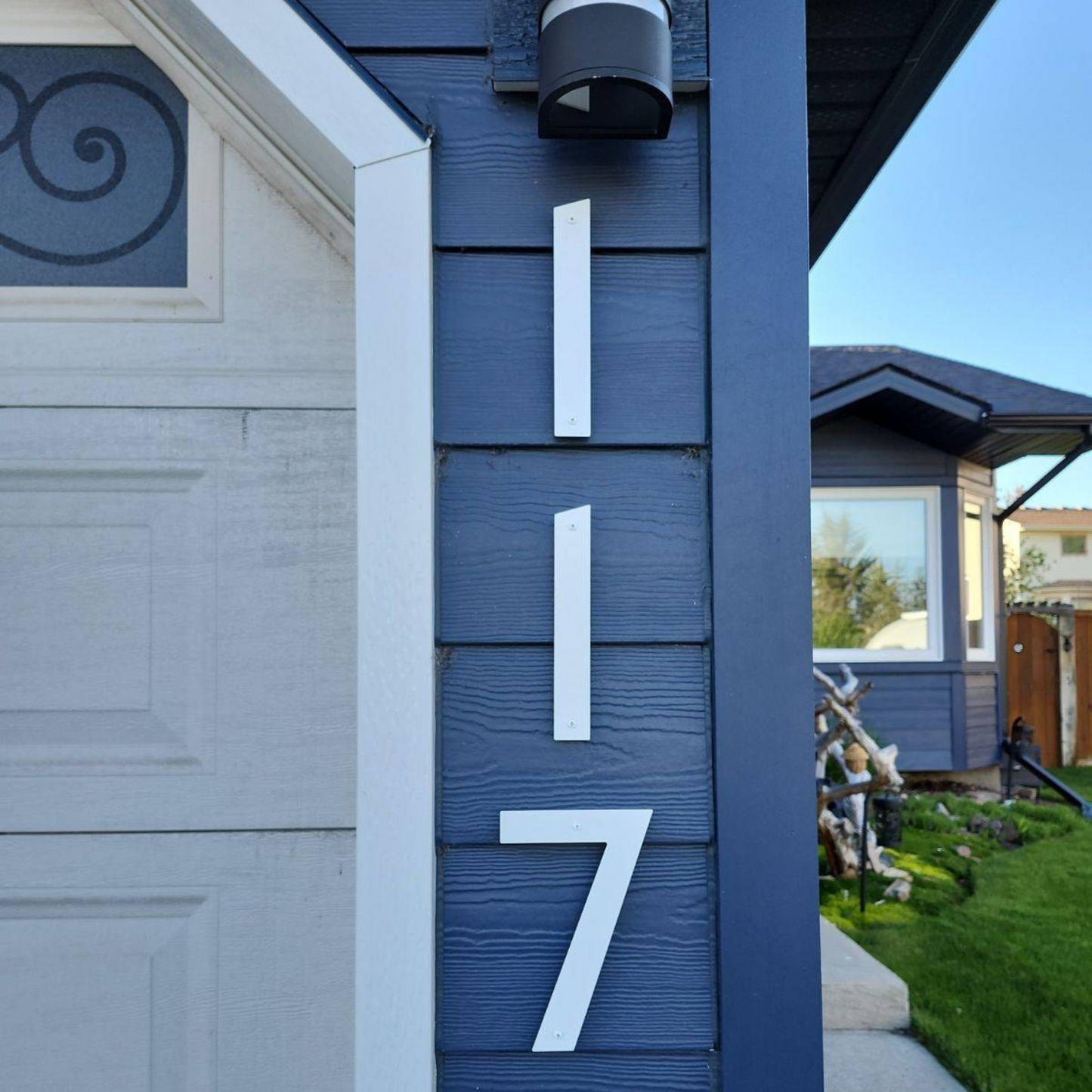 8 inch CLASSIC MODERN House numbers and letters