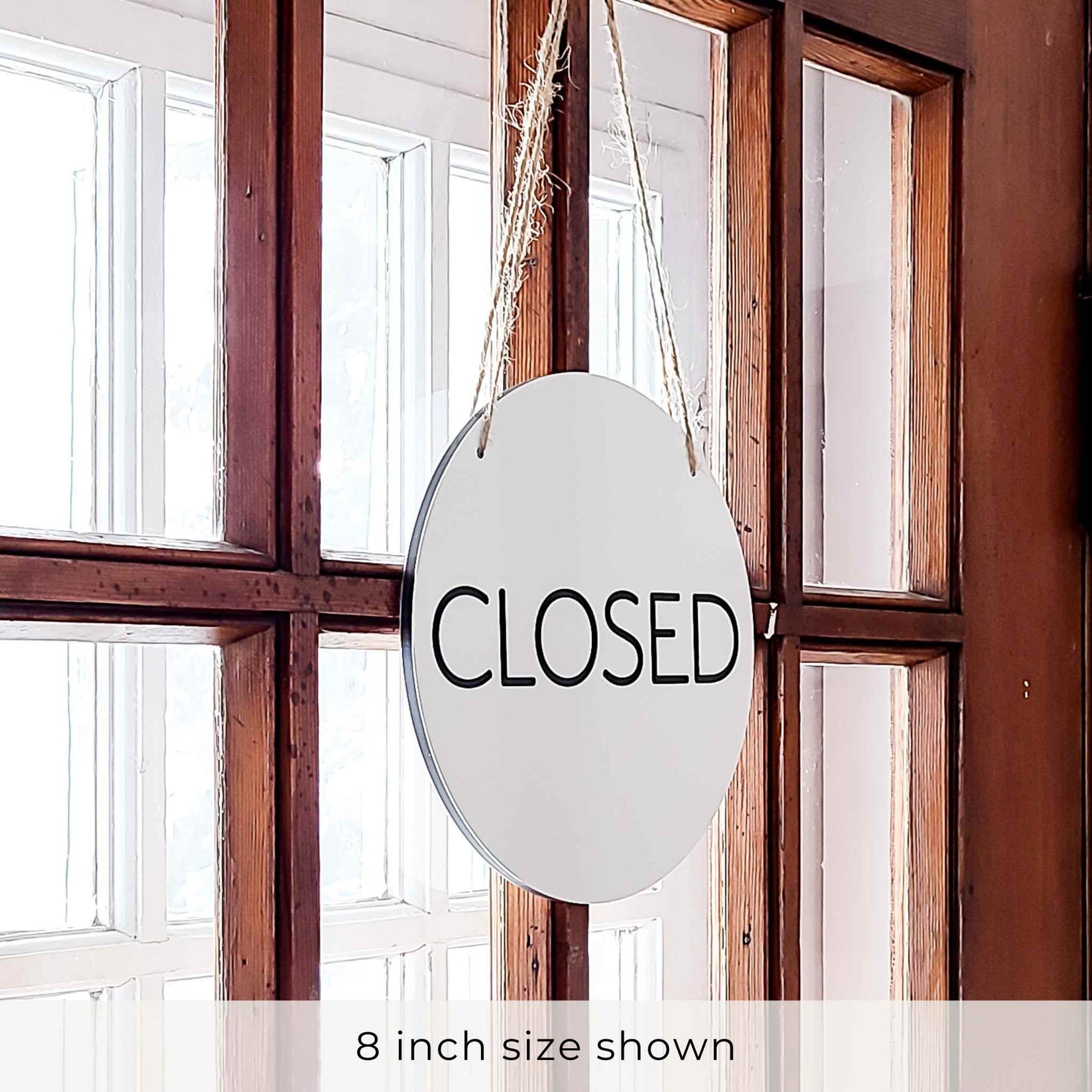 Open and Closed Window Sign – LETTERCUT