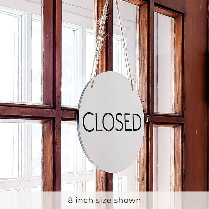 Open and Closed Window Sign – LETTERCUT
