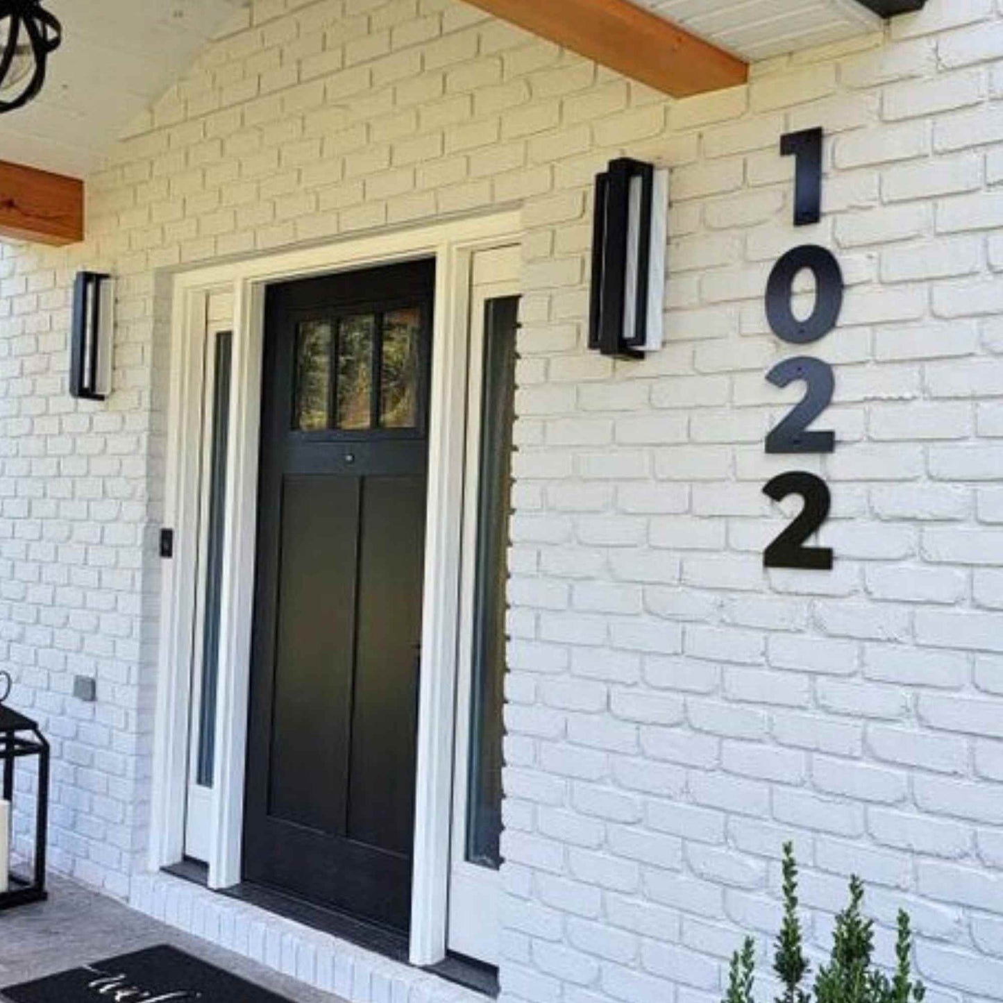 BOLD house numbers for an address sign that stands out. Made in Canada
