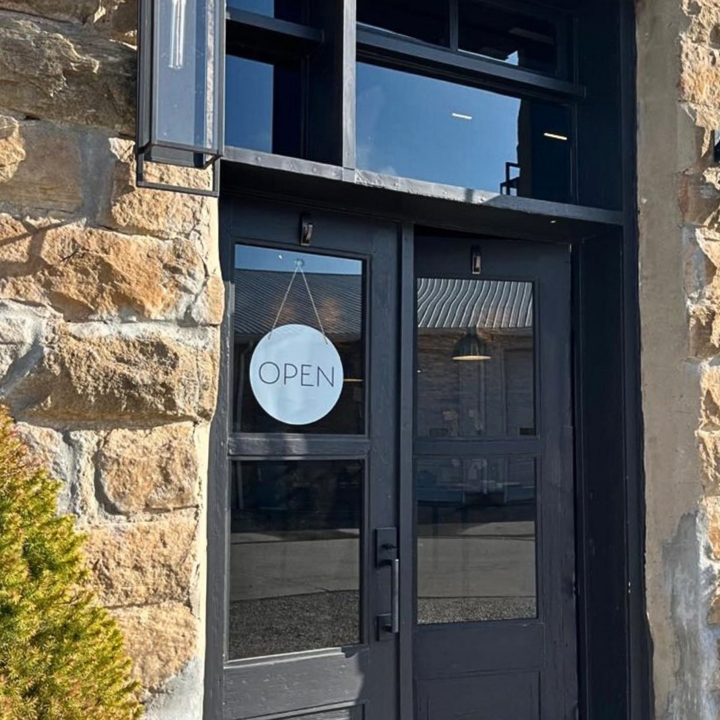 Open and Closed Window Sign