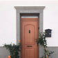 THIN MODERN address numbers and letters in white